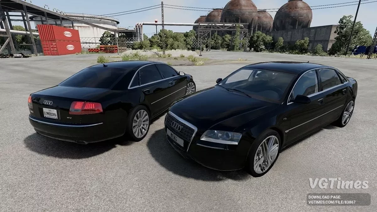 BeamNG.drive — Audi A8 (S8) D3 v1.0 (0.35.x)