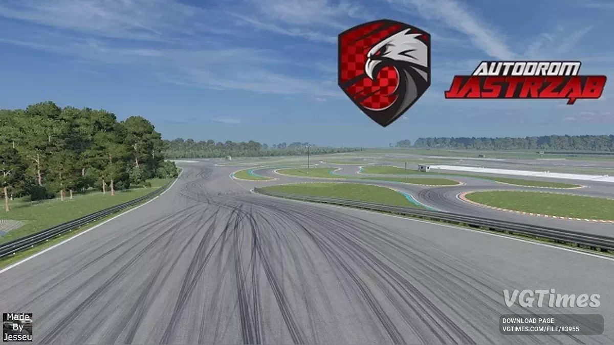 BeamNG.drive — Autodrom Jastrząb v2.0 (0.35.x)