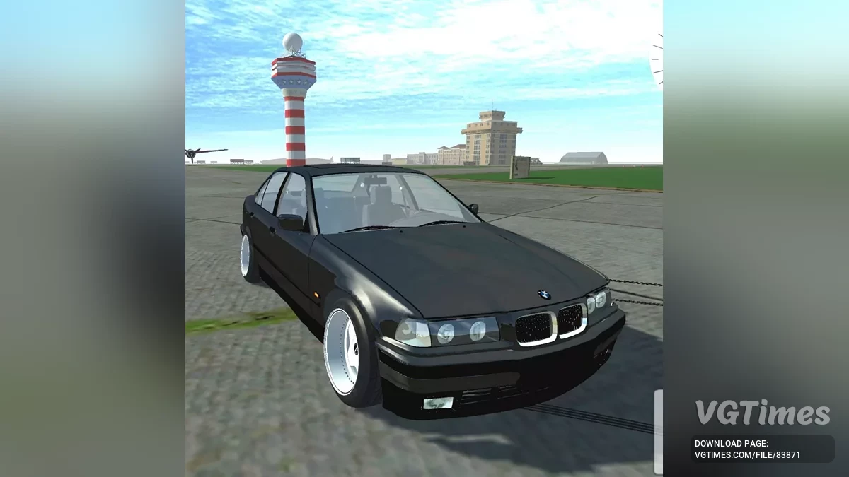 Simple Car Crash Physics Sim — BMW E36 Stance