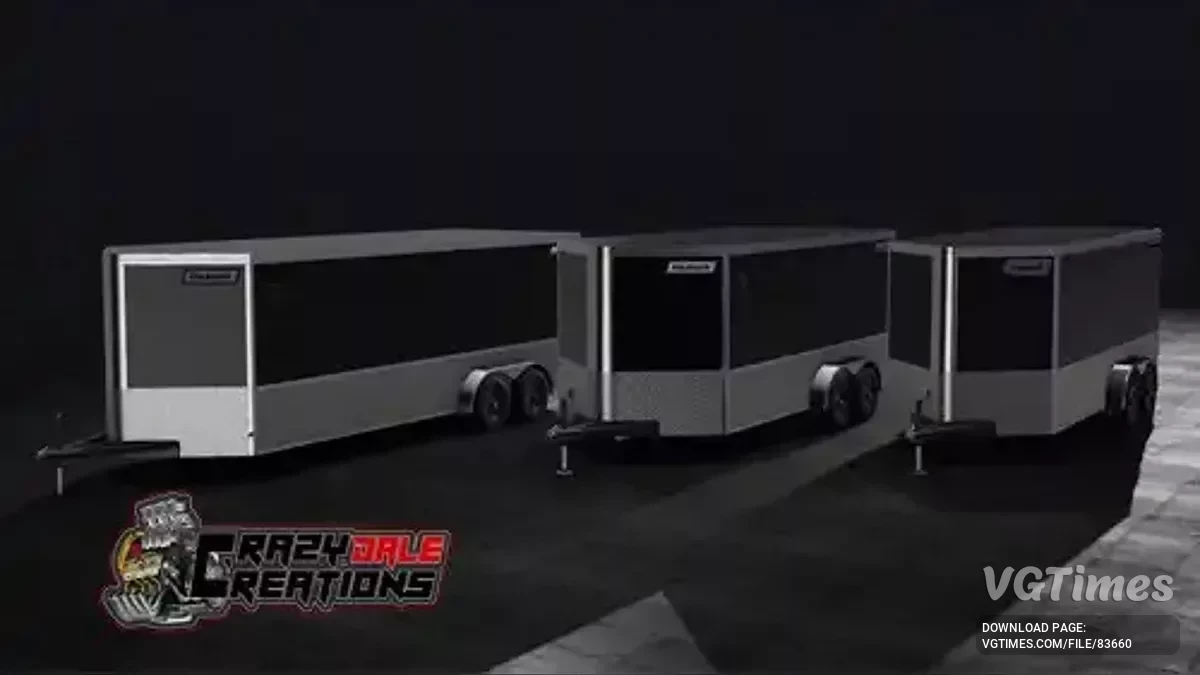 BeamNG.drive — CDC V-Nose Cargo Trailer v1.0 (0.35.x)
