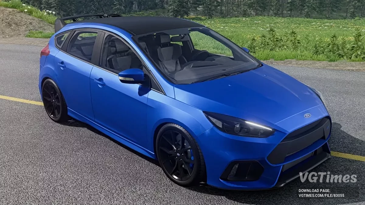 BeamNG.drive — Ford Focus RS LE v3.1 (0.35.x)