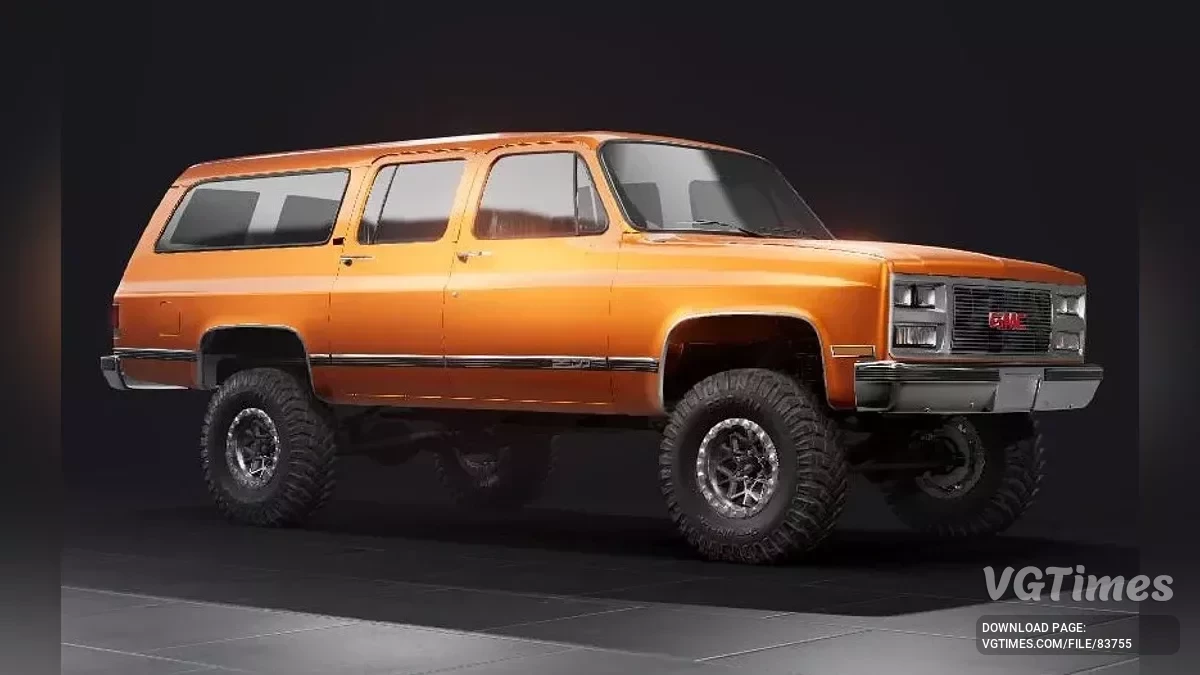 BeamNG.drive — GMC/Chevrolet Suburban v2.0 (0.35.x)