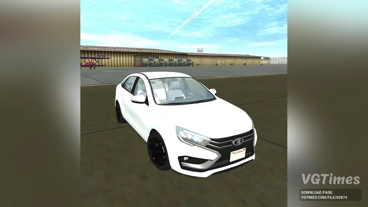 Simple Car Crash Physics Sim — Lada Vesta NG