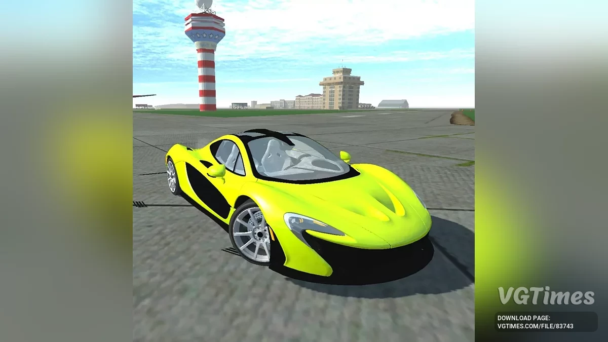 Simple Car Crash Physics Sim — McLaren P1