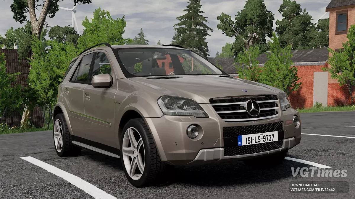 BeamNG.drive — Mercedes-Benz ML-Class 2008-2011 v1.1 (0.35.x)