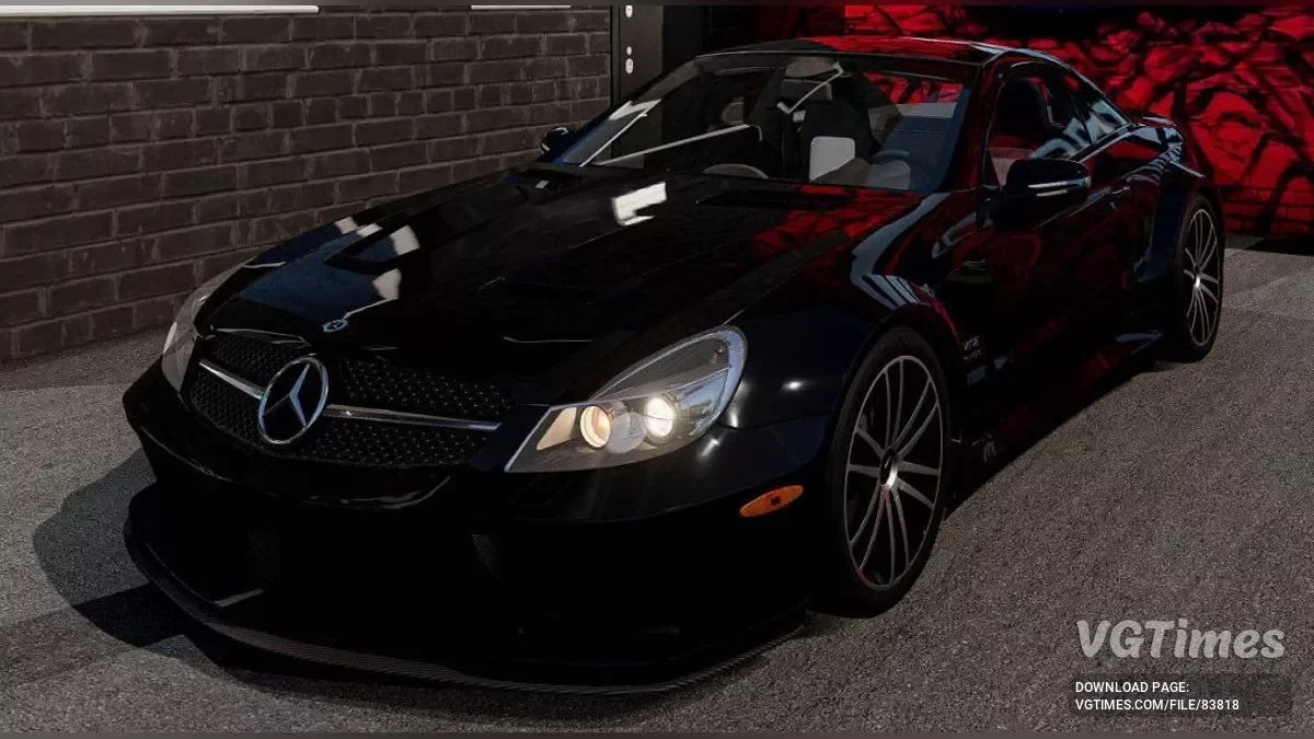 BeamNG.drive — Mercedes-Benz SL65 AMG Black Series New v1.5 (0.35.x)
