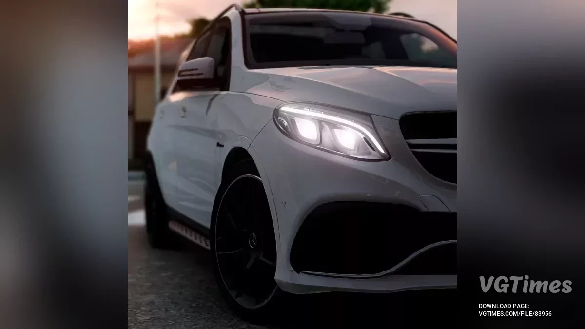 BeamNG.drive — Mercedes-Benz W166 fix (0.35.x)