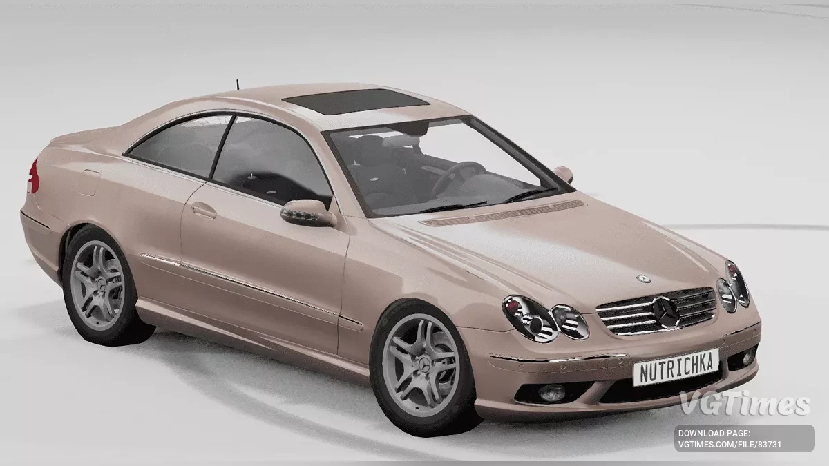 BeamNG.drive — Mercedes CLK 55 AMG v1.0 (0.35.x)