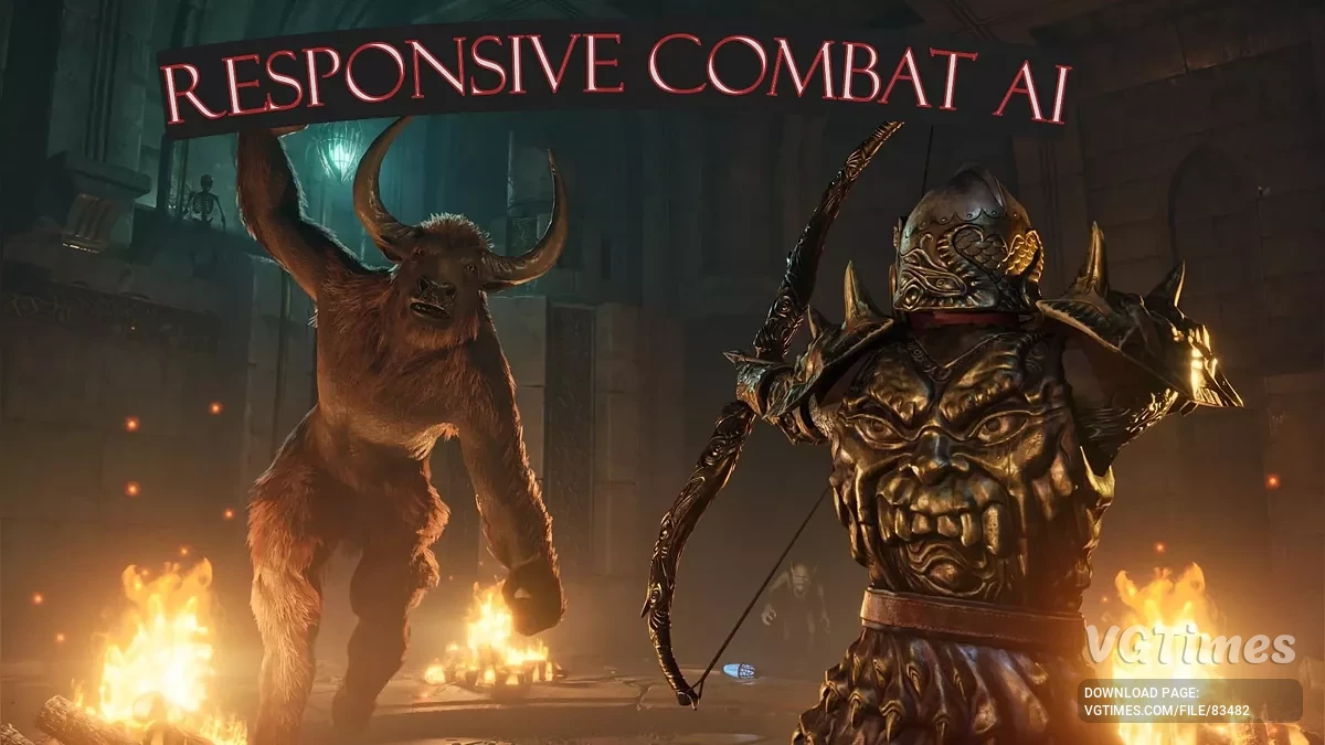 The Elder Scrolls 4: Oblivion Remastered — Отзывчивый боевой ИИ