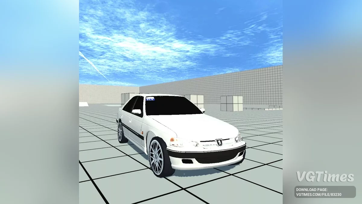 Not Simple Car Crash — Peugeot PARS ELX