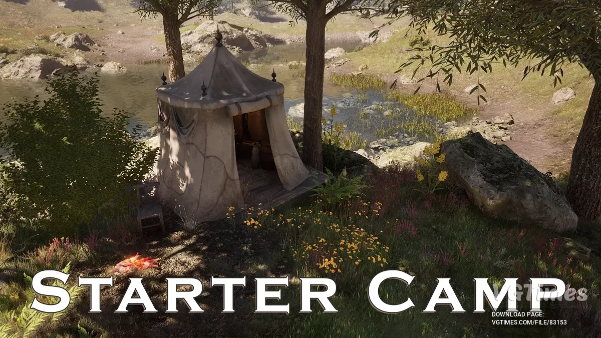 The Elder Scrolls 4: Oblivion Remastered — Стартовый лагерь Эли