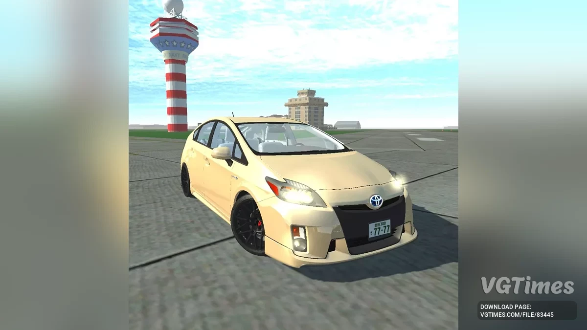 Simple Car Crash Physics Sim — Toyota Prius (2011) pack