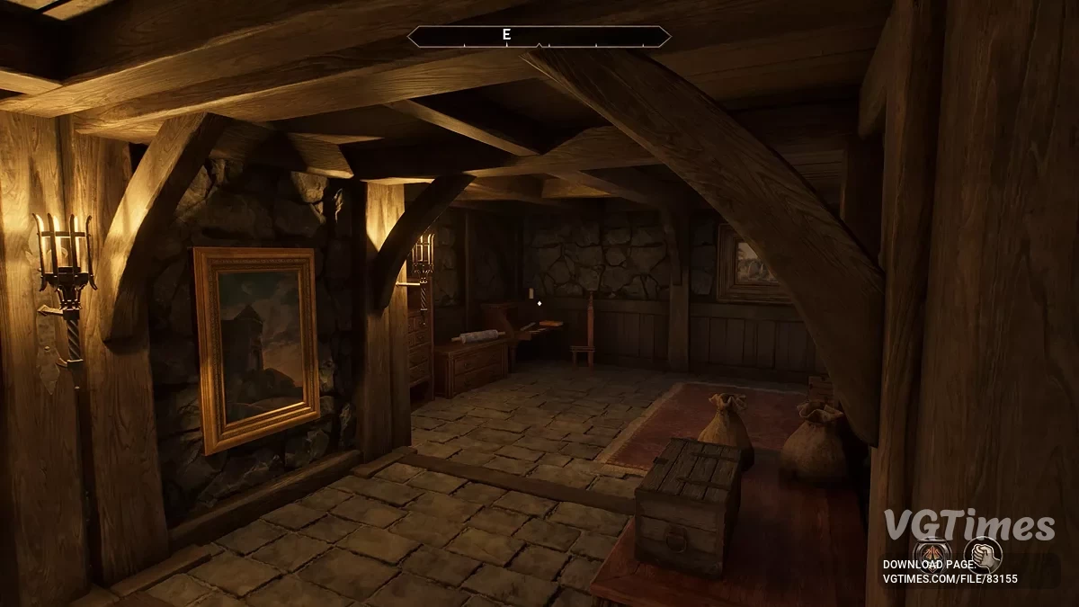 The Elder Scrolls 4: Oblivion Remastered — Улучшенный дом в Бруме