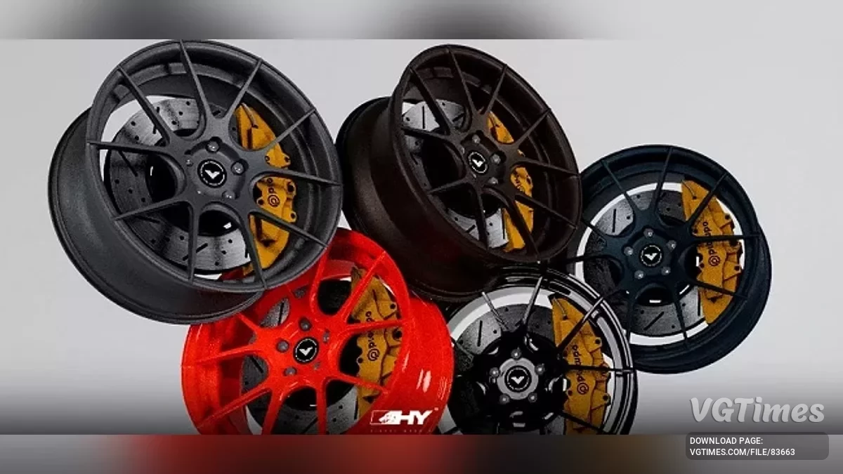 BeamNG.drive — Vorsteiner VFE-401 WheelPack v1.0 (0.35.x)