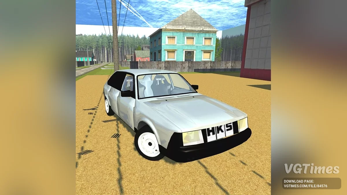 Simple Car Crash Physics Sim — 2141 АЗЛК Tuning