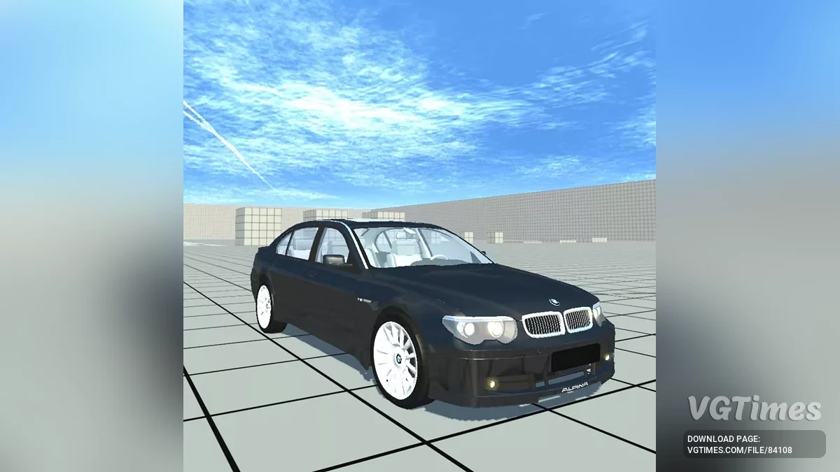 Not Simple Car Crash — BMW 760 li alpina b7