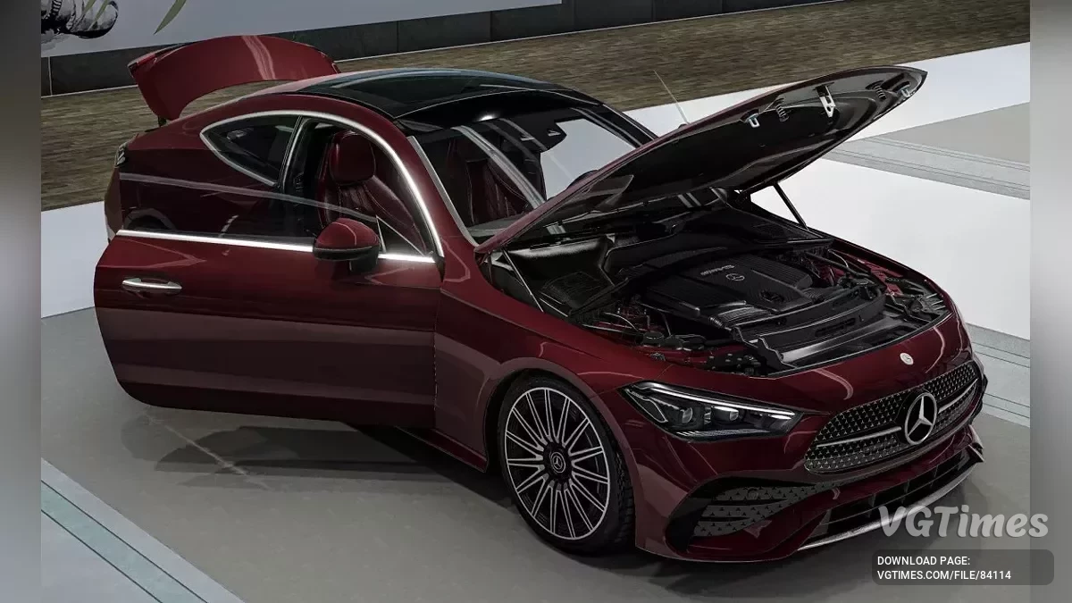 BeamNG.drive — Mercedes CLE AMG 450 (2025) v1.0 (0.35.x)