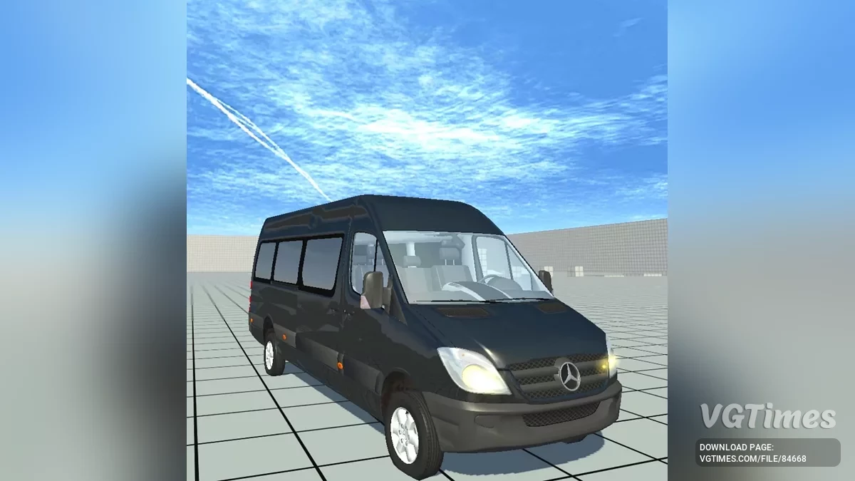 Not Simple Car Crash — Mercedes Sprinter