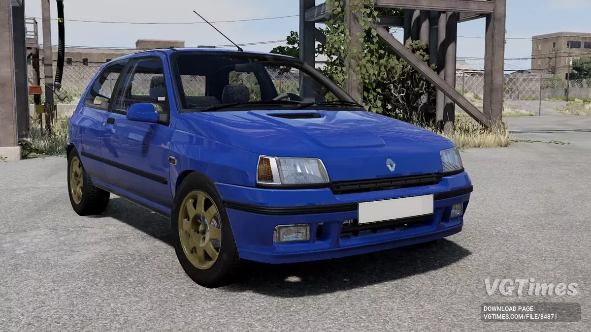 BeamNG.drive — Renault Clio Williams v1.0 (0.36.x)