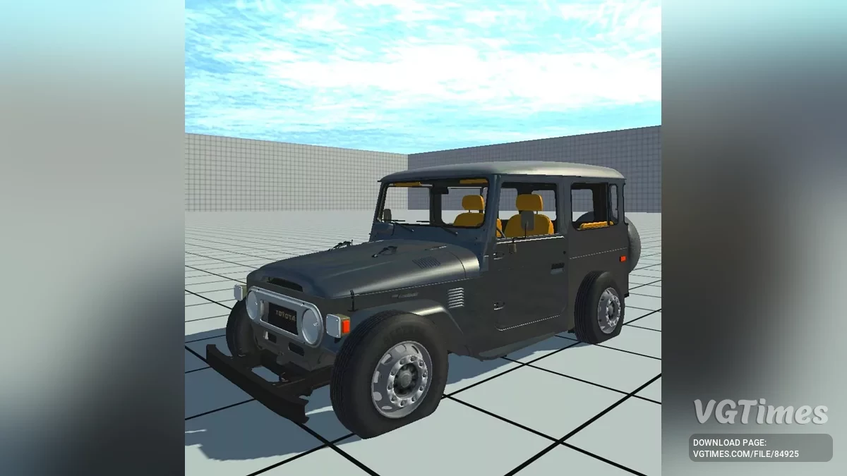 Not Simple Car Crash — Toyota Fj40