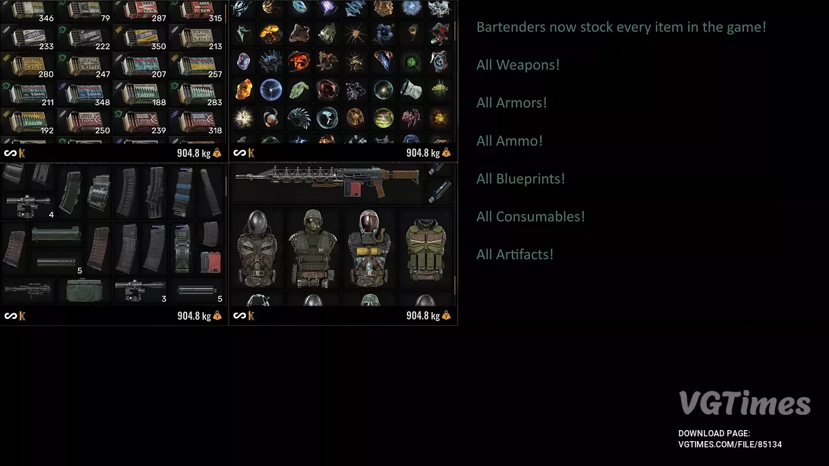 S.T.A.L.K.E.R. 2: Heart of Chornobyl — Бармен продаёт всё