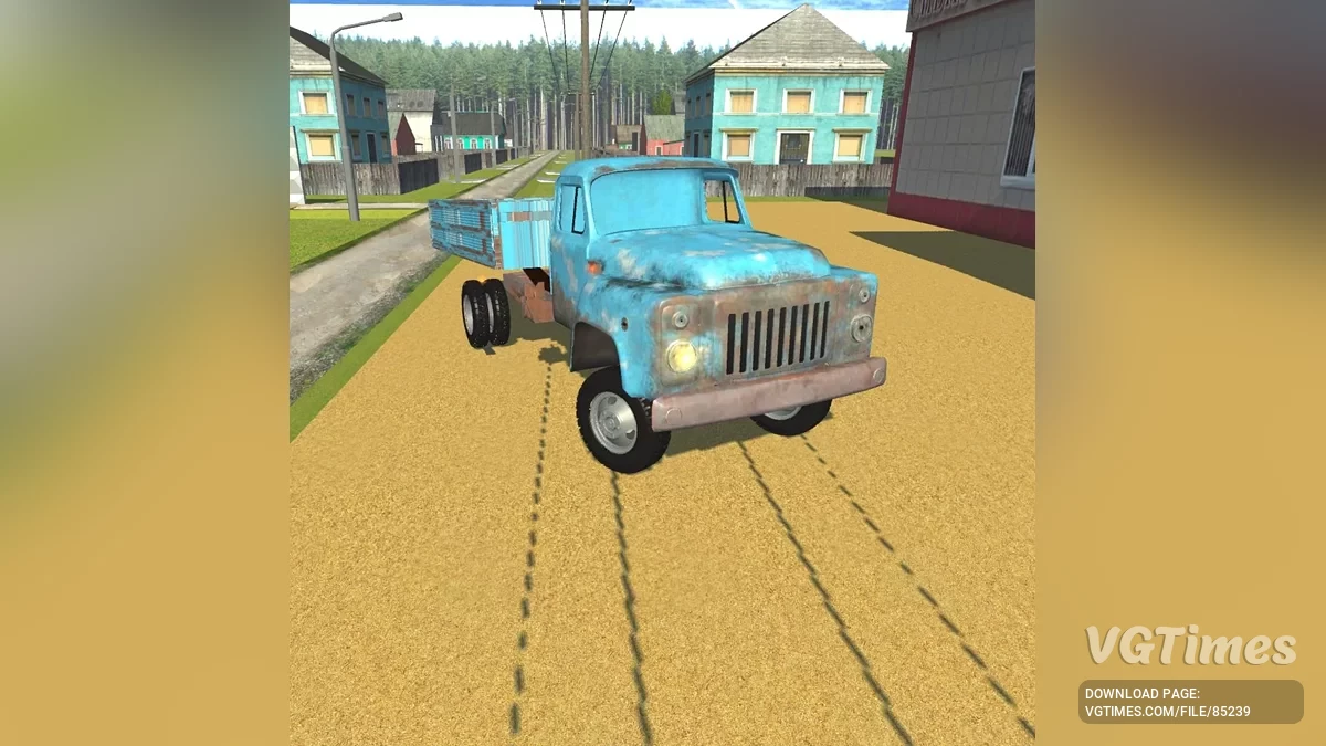 Simple Car Crash Physics Sim — ГАЗ 53