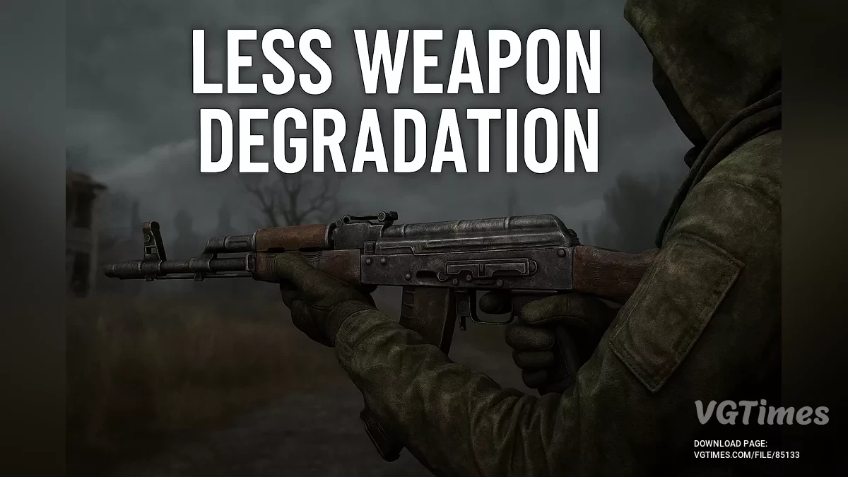 S.T.A.L.K.E.R. 2: Heart of Chornobyl — Уменьшенный износ оружия