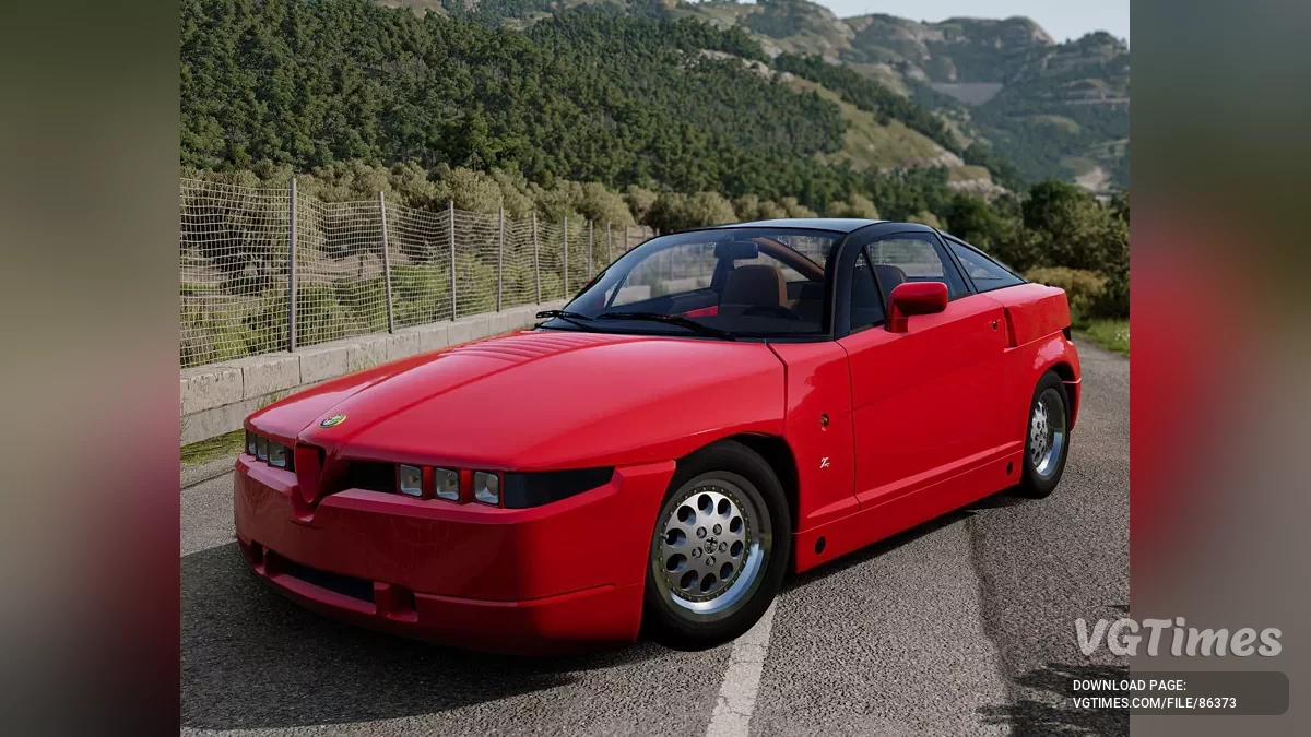BeamNG.drive — Alfa Romeo SZ (Sprint Zagato) (0.36.x)