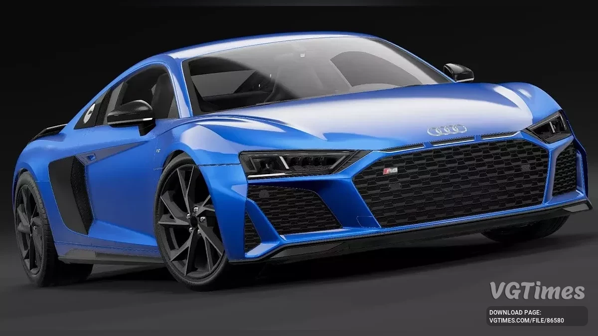 BeamNG.drive — Audi R8 2020 Remasterd v4.13 (0.36.x)