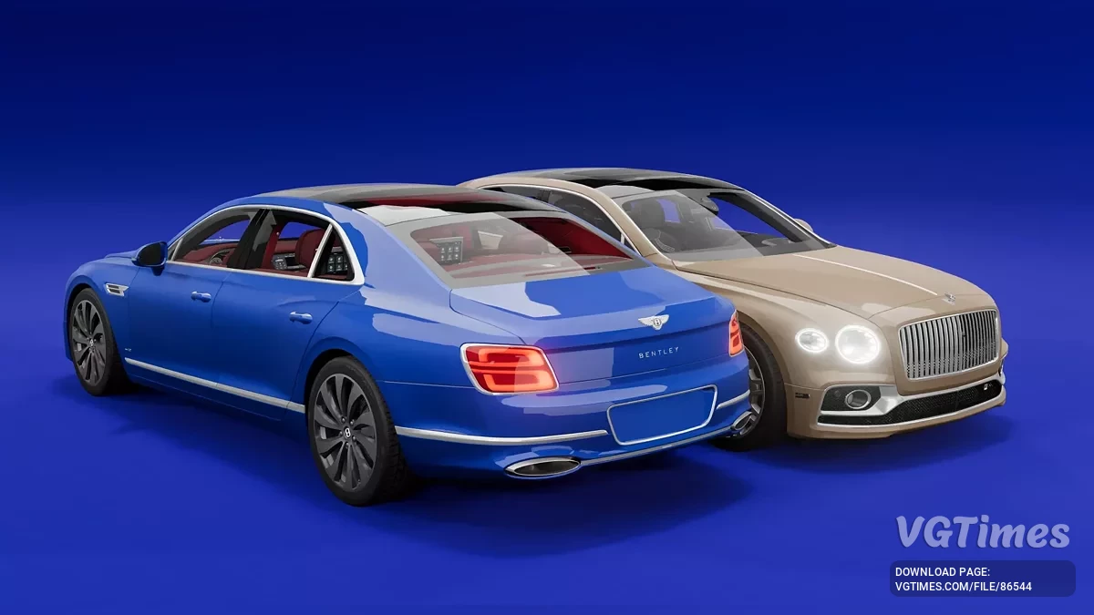 BeamNG.drive — Bentley Flying (0.36.x)