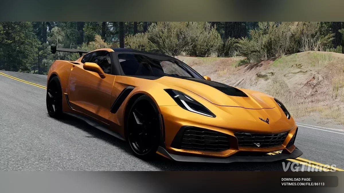 BeamNG.drive — Chevrolet Corvette (C7) v1.9 (0.36.x)