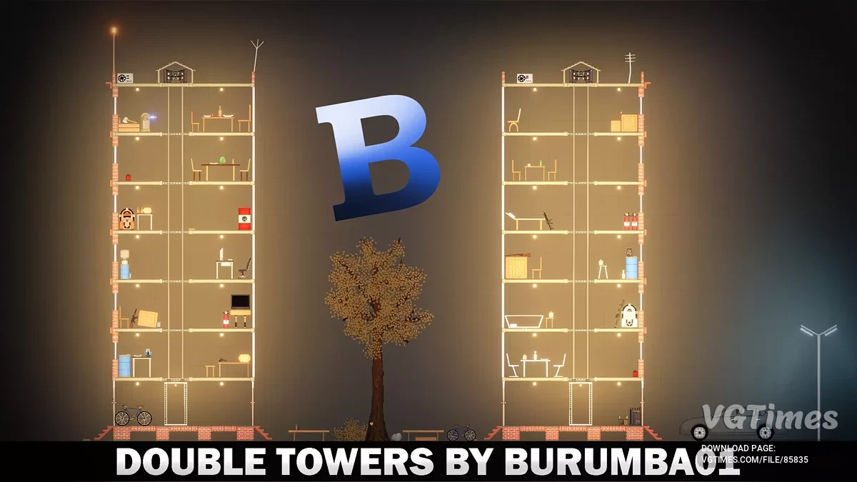 People Playground — Двойные жилые Башни