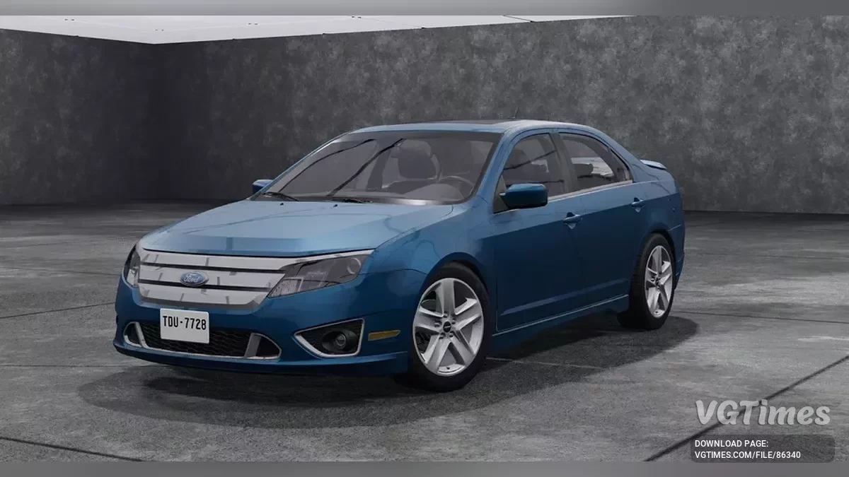 BeamNG.drive — Ford Fusion Sport 2011 (0.36.x)