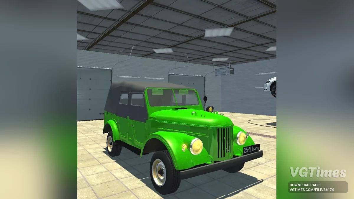 Not Simple Car Crash — Gaz 69A