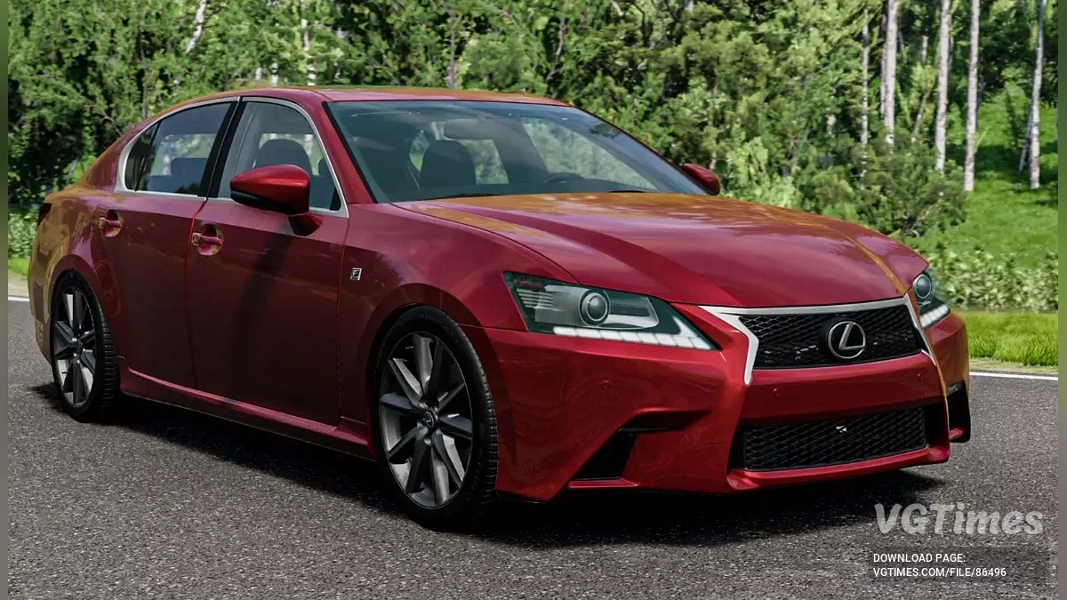 BeamNG.drive — Lexus GS350 v3.7 (0.36.x)