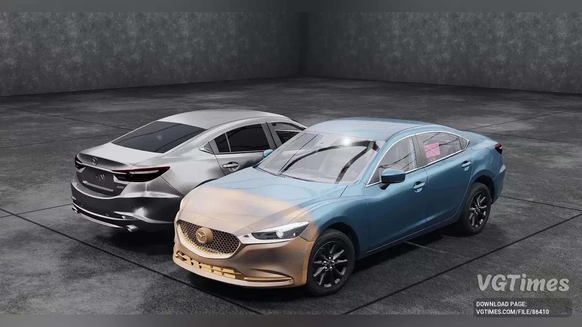 BeamNG.drive — Mazda 6 (2018) v1.0 (0.36.x)