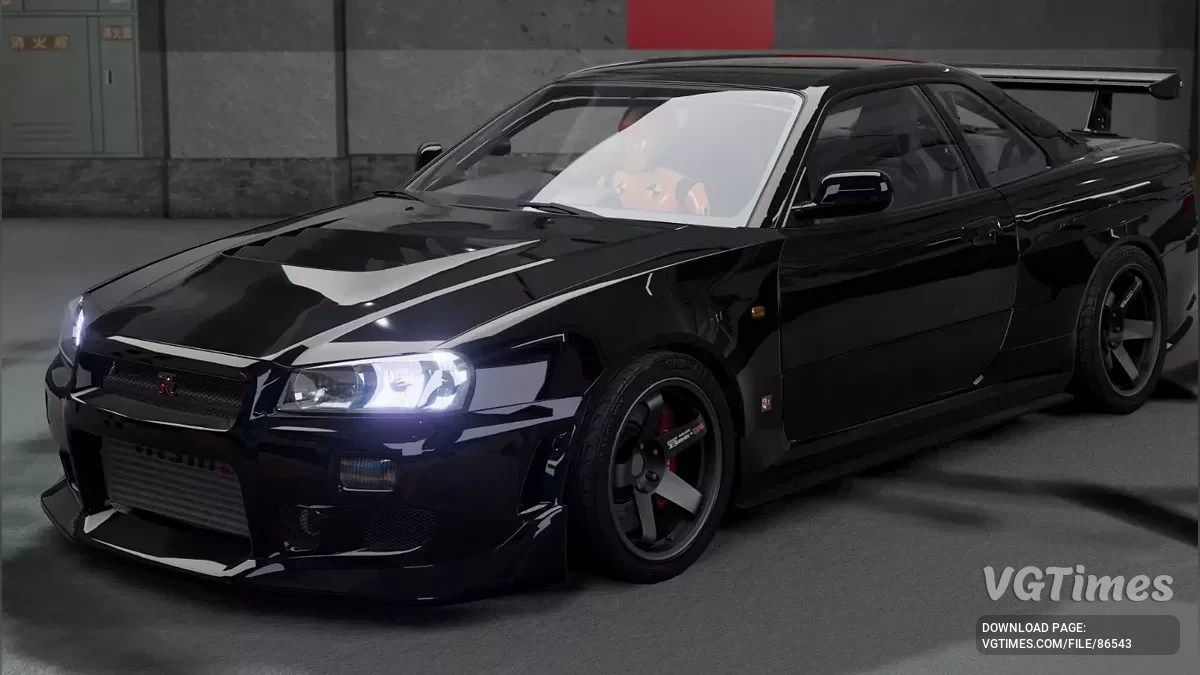 BeamNG.drive — Nissan GTR R34 Working boost gauges v4.5 (0.36.x)