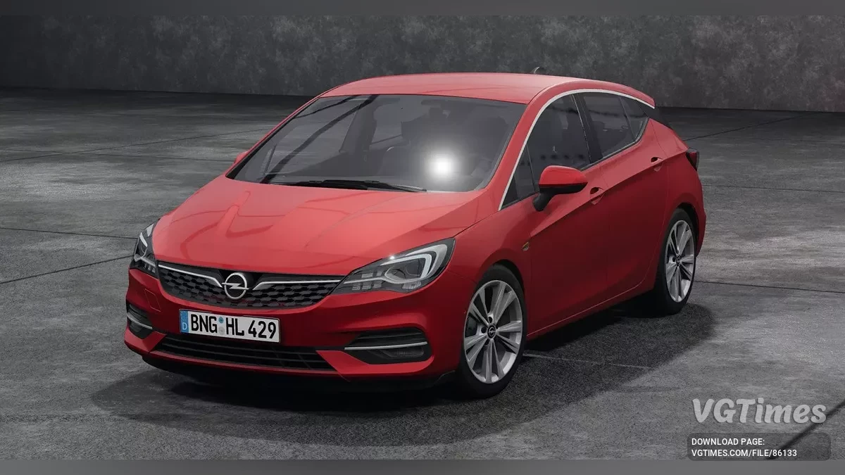 BeamNG.drive — Opel Astra K (b16) v1.0 (0.36.x)