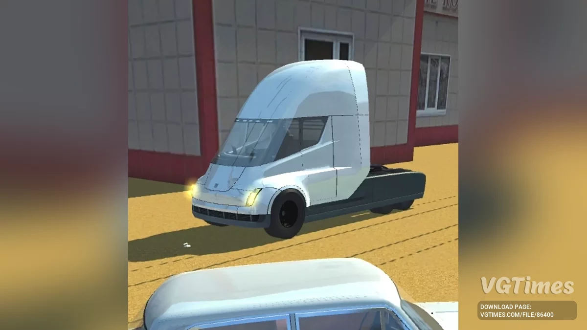 Simple Car Crash Physics Sim — Teslatruck electro