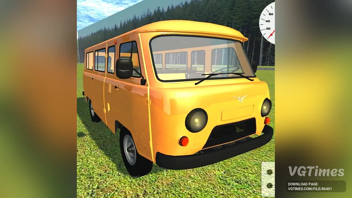 Simple Car Crash Physics Sim — UAZ буханка дрифт