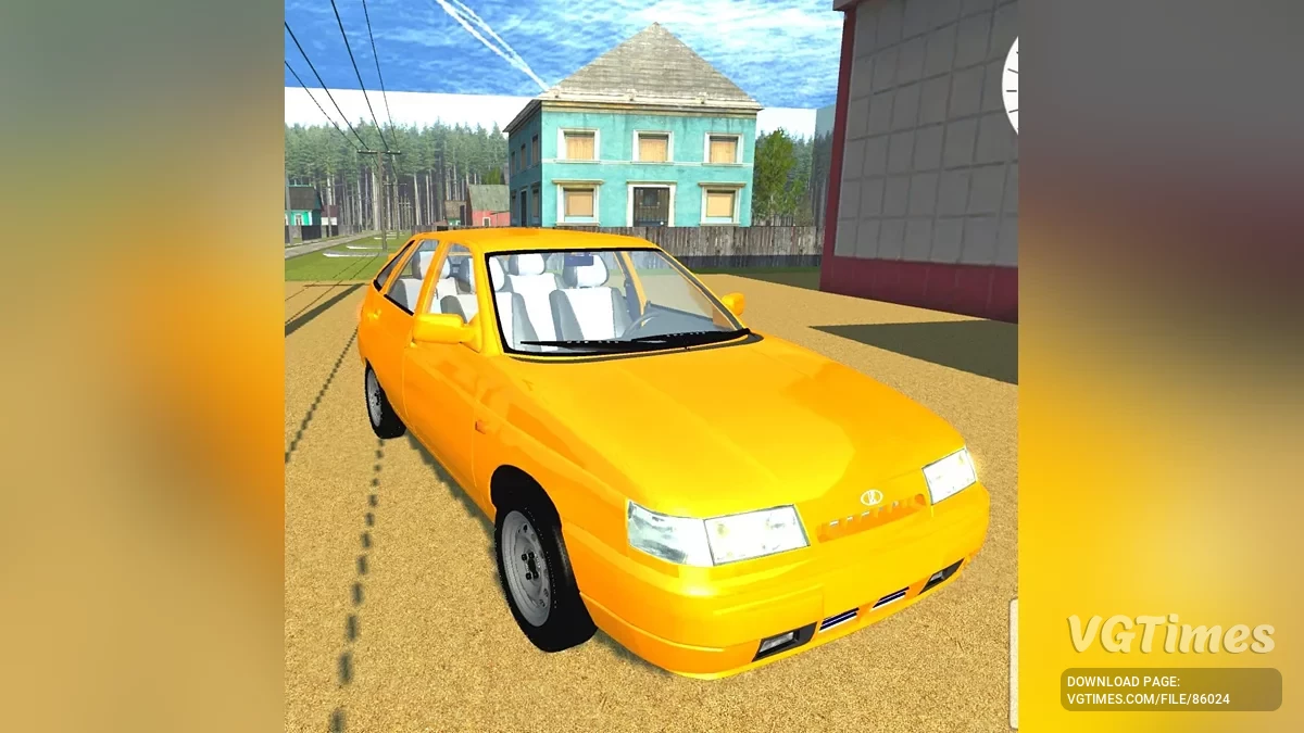 Simple Car Crash Physics Sim — ВАЗ 2112 турбо