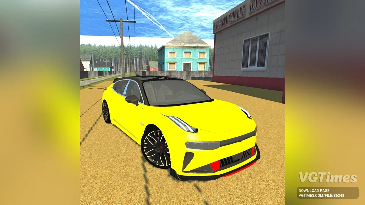 Simple Car Crash Physics Sim — Zeekr 001 R