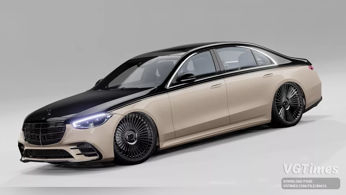 BeamNG.drive — 2022 Mercedes S Class Maybach v1.01 (0.36.x)