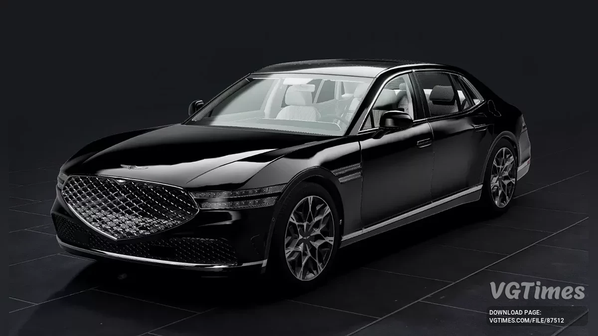 BeamNG.drive — 2023 Genesis G90 fixed (0.37.x)