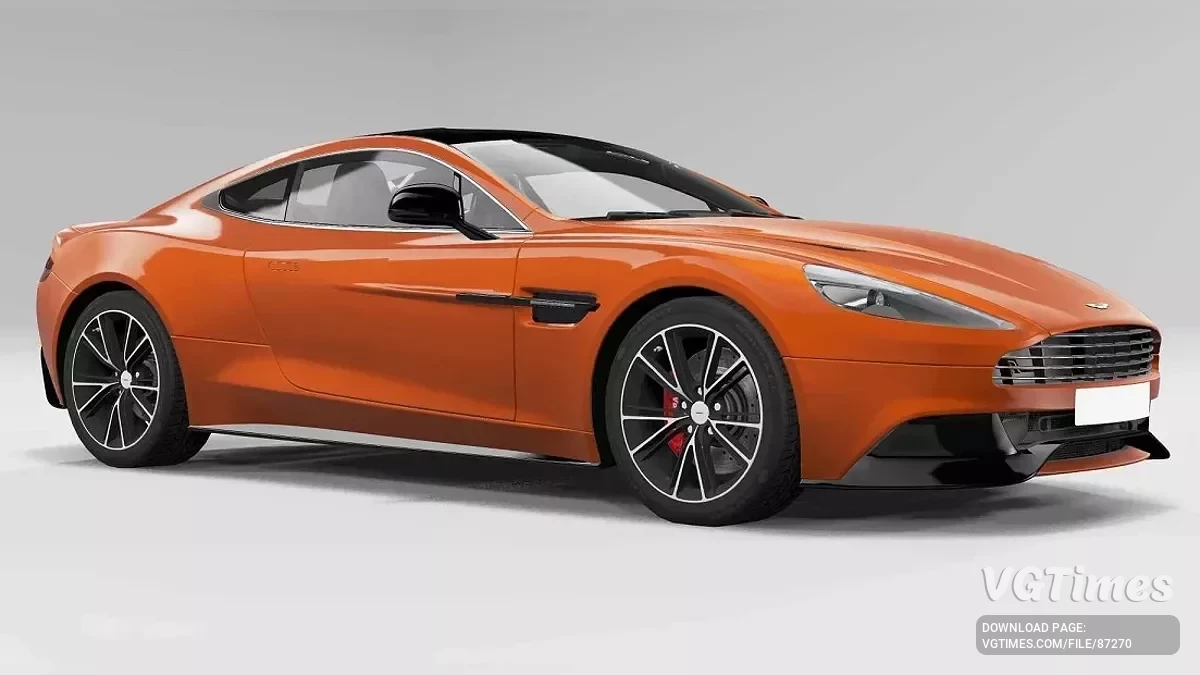 BeamNG.drive — Aston Martin Vaniquish v2.06 (0.36.x)
