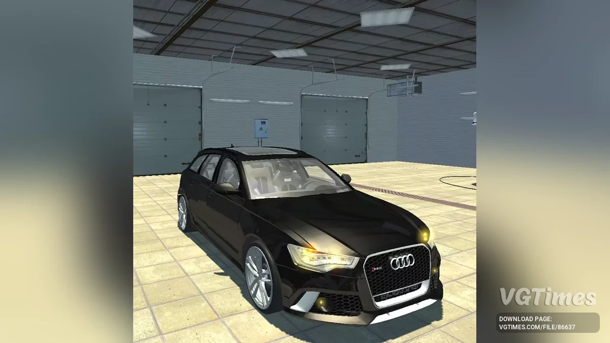 Not Simple Car Crash — Audi rs6 c7