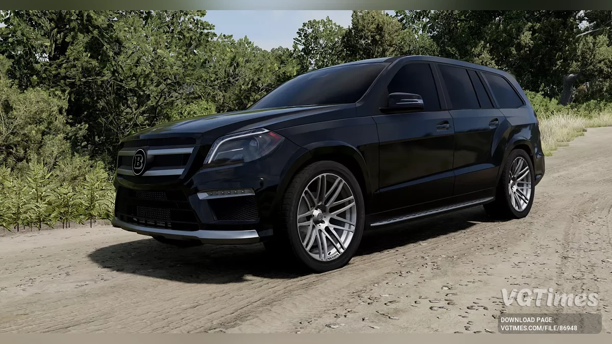 BeamNG.drive — Mercedes-Benz GL-Class v1.0 (0.36.x)