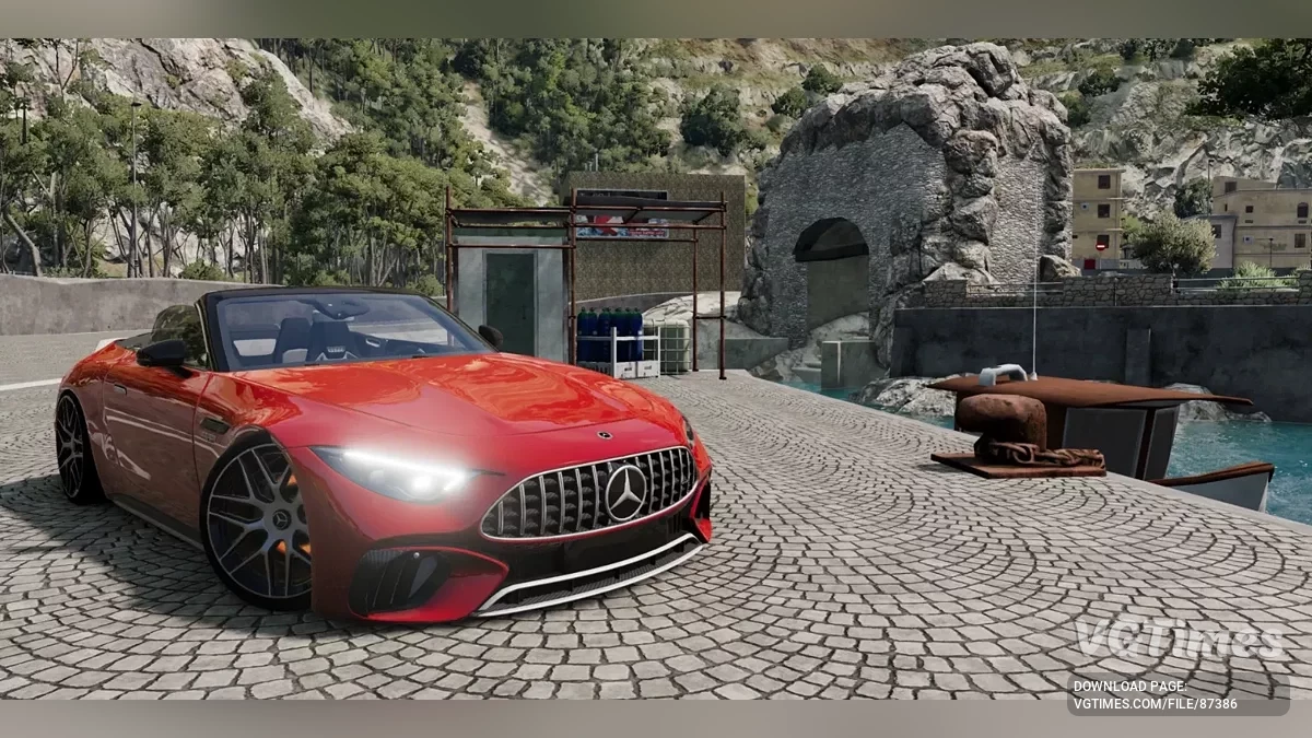 BeamNG.drive — Mercedes-Benz SL63 v3.07 (0.37.x)