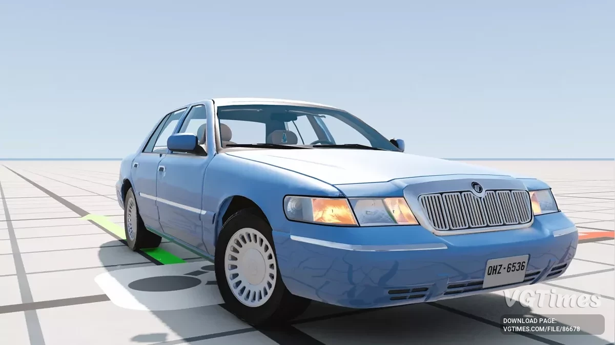 BeamNG.drive — Mercury Grand Marquis 1998 (0.36.x)
