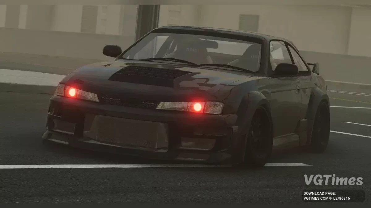BeamNG.drive — Nissan Silvia 200SX (S14) v2.70 (0.36.x)